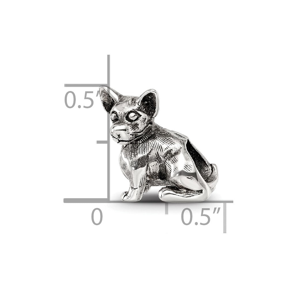 Sterlingsilber Reflections Chihuahua Perle