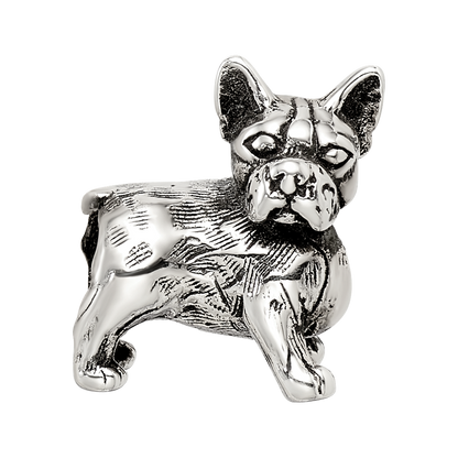Sterlingsilber Reflections Boston Terrier Perle