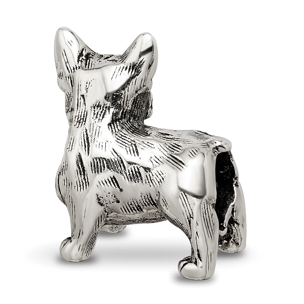 Sterlingsilber Reflections Boston Terrier Perle