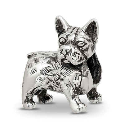 Sterlingsilber Reflections Boston Terrier Perle