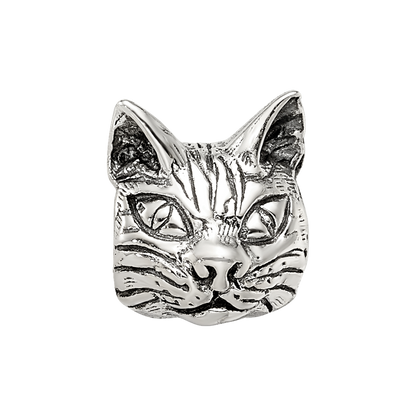 Sterlingsilber Reflections Maine Coon Katze Kopf Perle