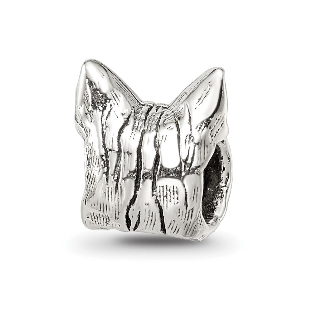 Sterlingsilber Reflections Maine Coon Katze Kopf Perle