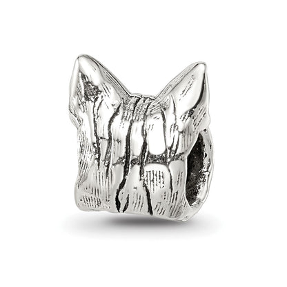 Sterlingsilber Reflections Maine Coon Katze Kopf Perle