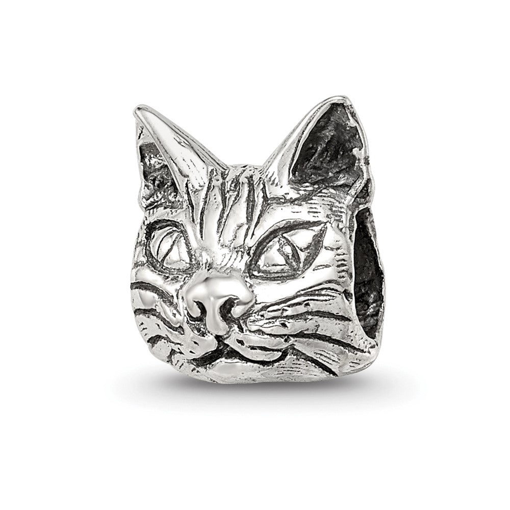 Sterlingsilber Reflections Maine Coon Katze Kopf Perle