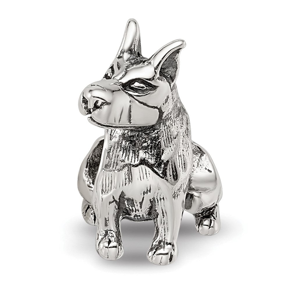 Sterlingsilber Reflections Doberman Pinscher Perle