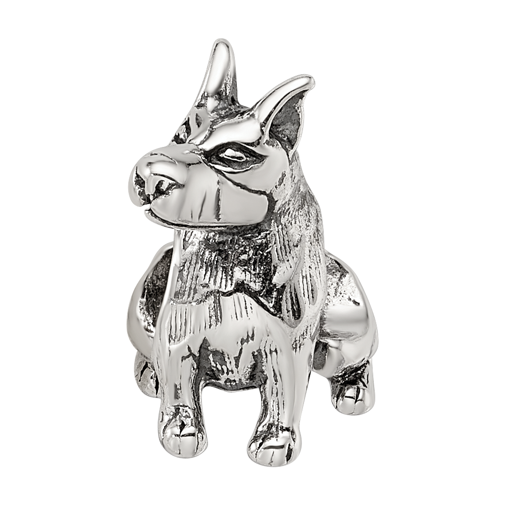 Sterlingsilber Reflections Doberman Pinscher Perle