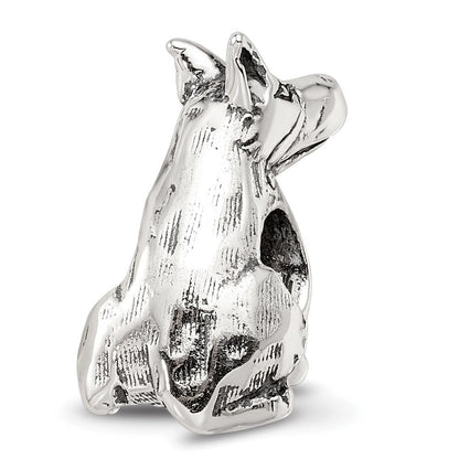 Sterlingsilber Reflections Doberman Pinscher Perle
