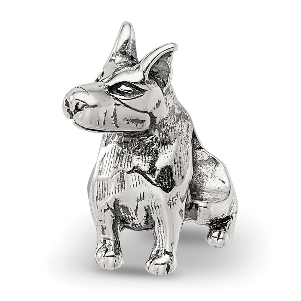 Sterlingsilber Reflections Doberman Pinscher Perle
