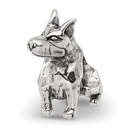 Sterlingsilber Reflections Doberman Pinscher Perle