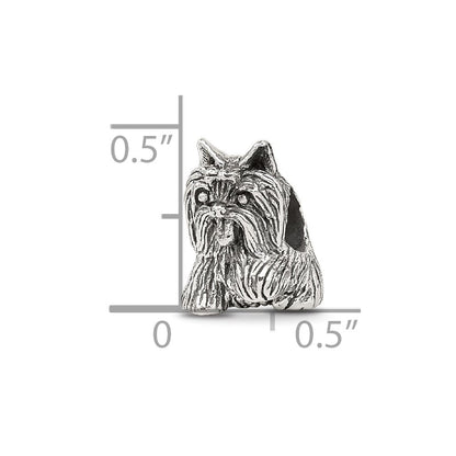 Sterlingsilber Reflections Yorkshire Terrier Perle