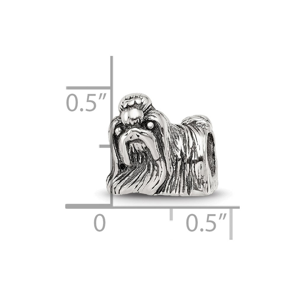 Sterlingsilber Reflections Shih Tzu Perle