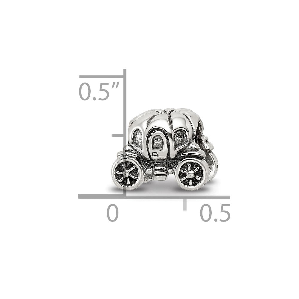 Sterlingsilber Reflections Pumpkin Carriage Perle
