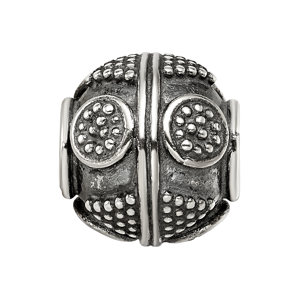 Sterlingsilber Reflections Decorative Bali Perle