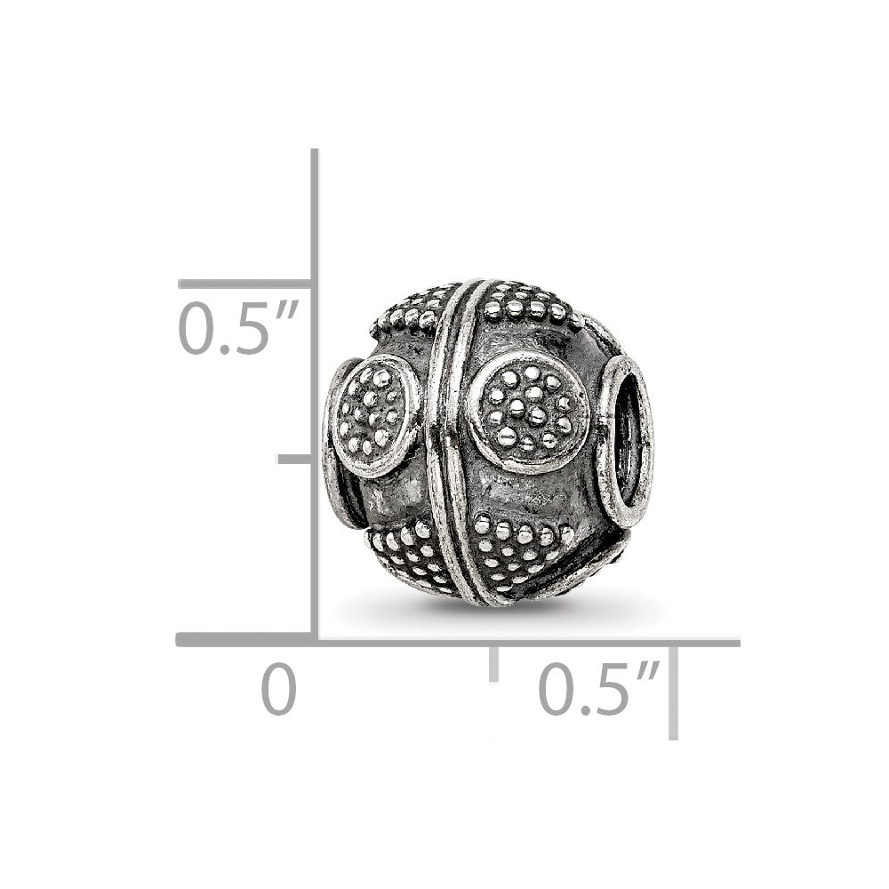 Sterlingsilber Reflections Decorative Bali Perle