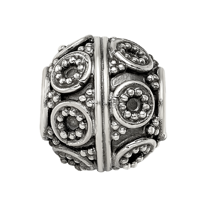 Sterlingsilber Reflections Decorative Bali Perle