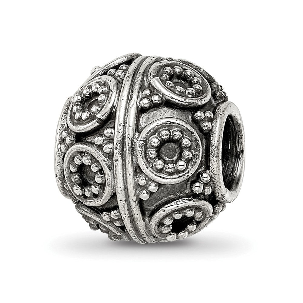 Sterlingsilber Reflections Decorative Bali Perle
