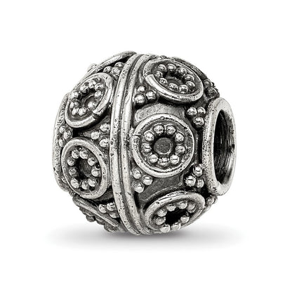 Sterlingsilber Reflections Decorative Bali Perle