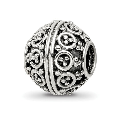 Sterlingsilber Reflections Decorative Bali Perle