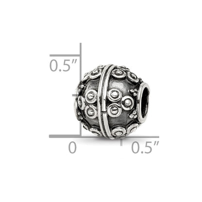 Sterlingsilber Reflections Decorative Bali Perle