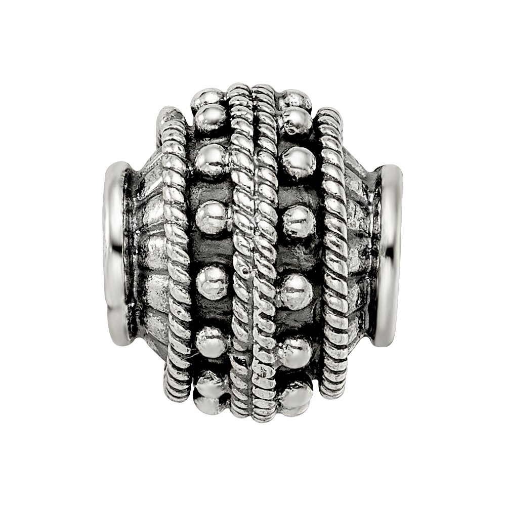 Sterlingsilber Reflections Decorative Bali Perle