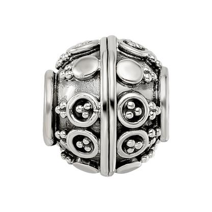 Sterlingsilber Reflections Decorative Bali Perle