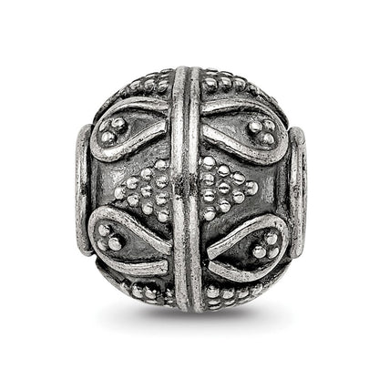 Sterlingsilber Reflections Decorative Bali Perle