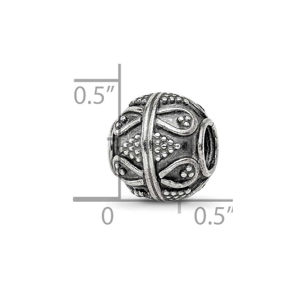 Sterlingsilber Reflections Decorative Bali Perle