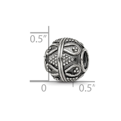 Sterlingsilber Reflections Decorative Bali Perle