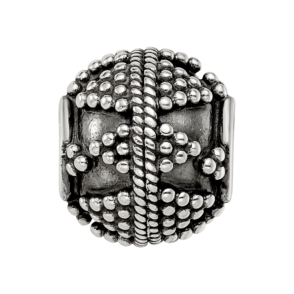 Sterlingsilber Reflections Decorative Bali Perle