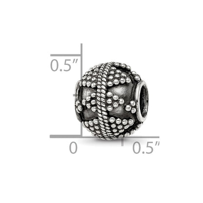 Sterlingsilber Reflections Decorative Bali Perle