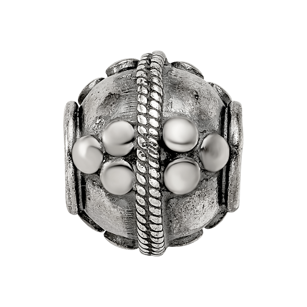 Sterlingsilber Reflections Decorative Bali Perle