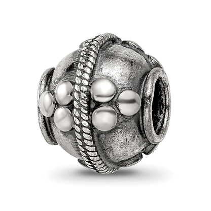 Sterlingsilber Reflections Decorative Bali Perle