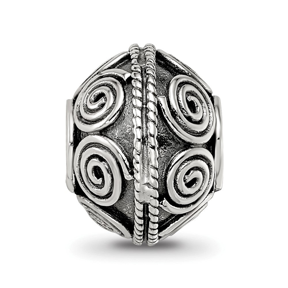 Sterlingsilber Reflections Decorative Bali Perle