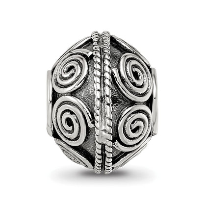 Sterlingsilber Reflections Decorative Bali Perle