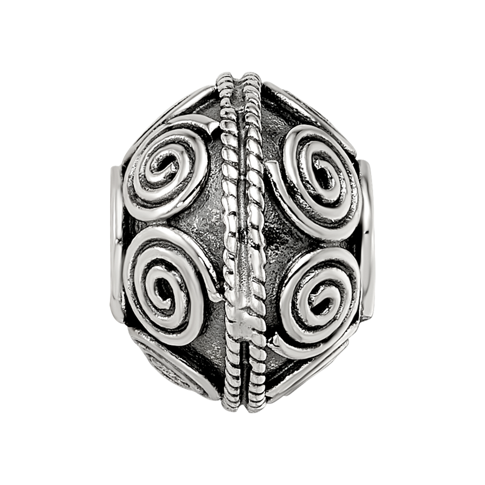 Sterlingsilber Reflections Decorative Bali Perle