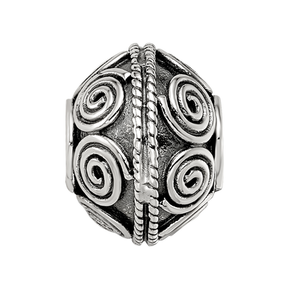 Sterlingsilber Reflections Decorative Bali Perle