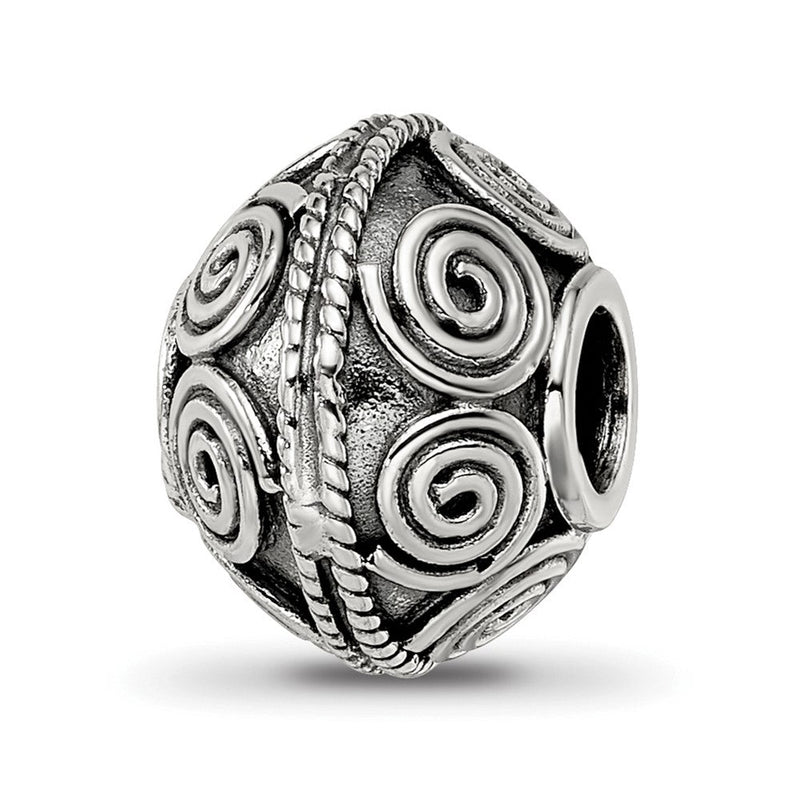 Sterlingsilber Reflections Decorative Bali Perle