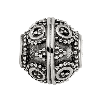 Sterlingsilber Reflections Decorative Bali Perle