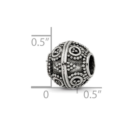 Sterlingsilber Reflections Decorative Bali Perle