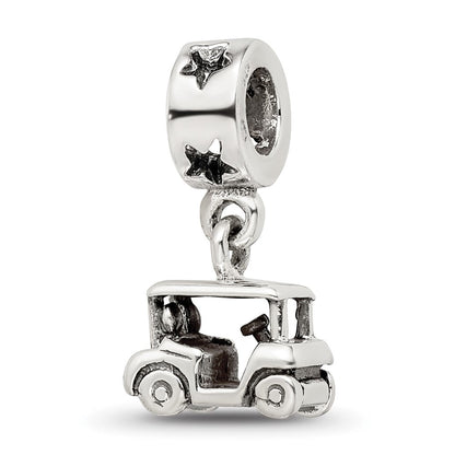 Sterlingsilber Reflections Golf Cart Hängend Perle