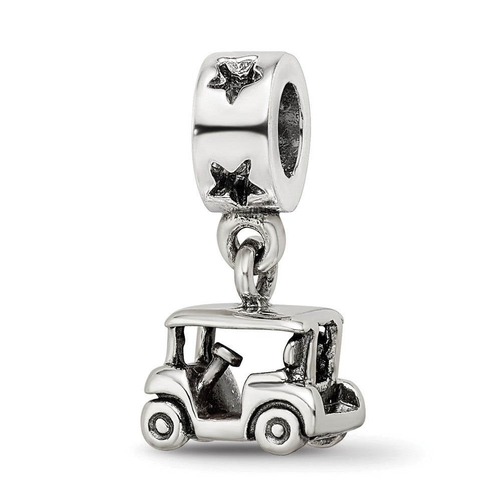 Sterlingsilber Reflections Golf Cart Hängend Perle