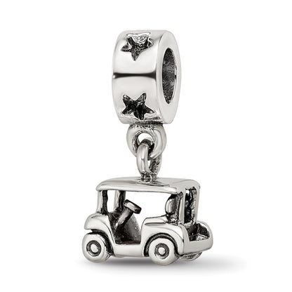 Sterlingsilber Reflections Golf Cart Hängend Perle
