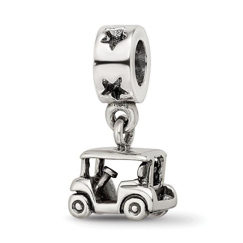 Sterlingsilber Reflections Golf Cart Hängend Perle
