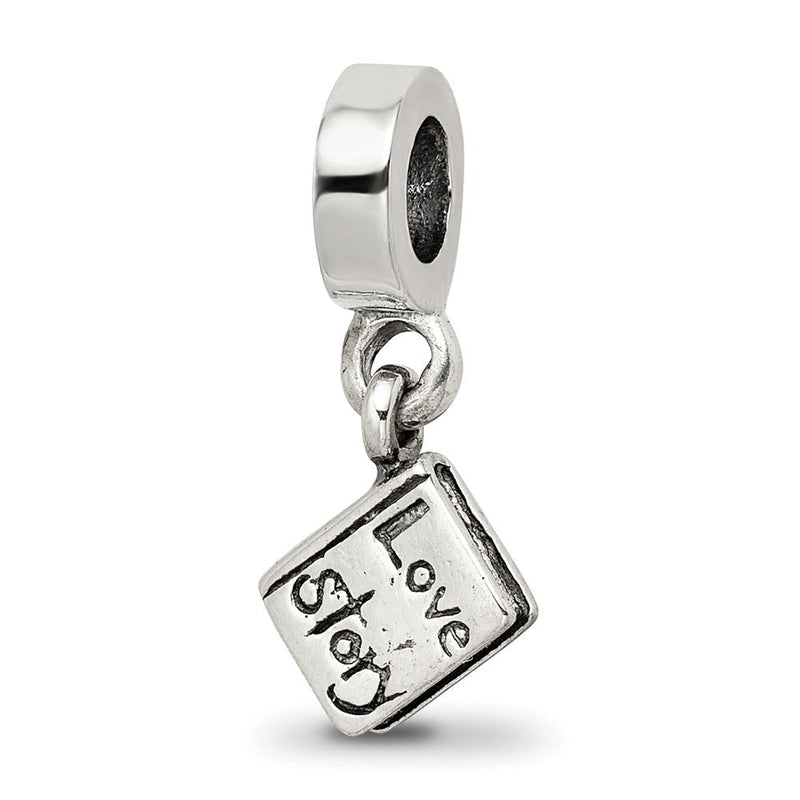 Sterlingsilber Reflections Liebe Story Book Hängend Perle