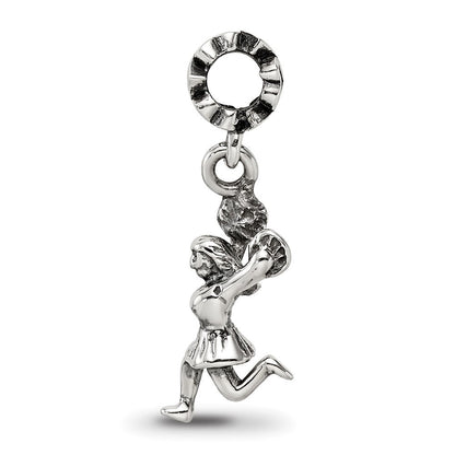Sterlingsilber Reflections Cheerleader Hängend Perle