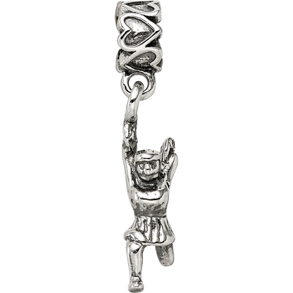 Sterlingsilber Reflections Cheerleader Hängend Perle