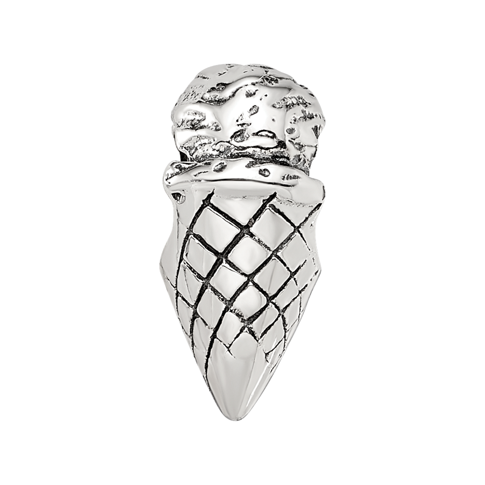 Sterlingsilber Reflections Eis Cream Cone Perle