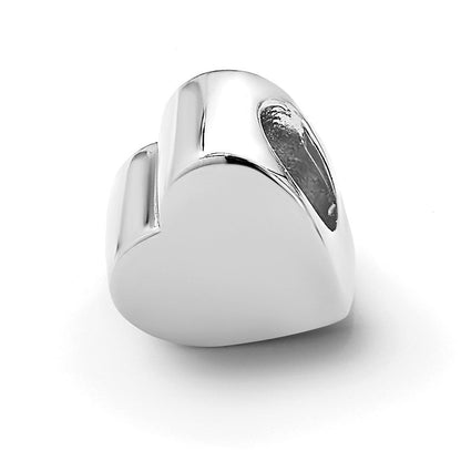 Sterlingsilber Reflections Herz Form Perle