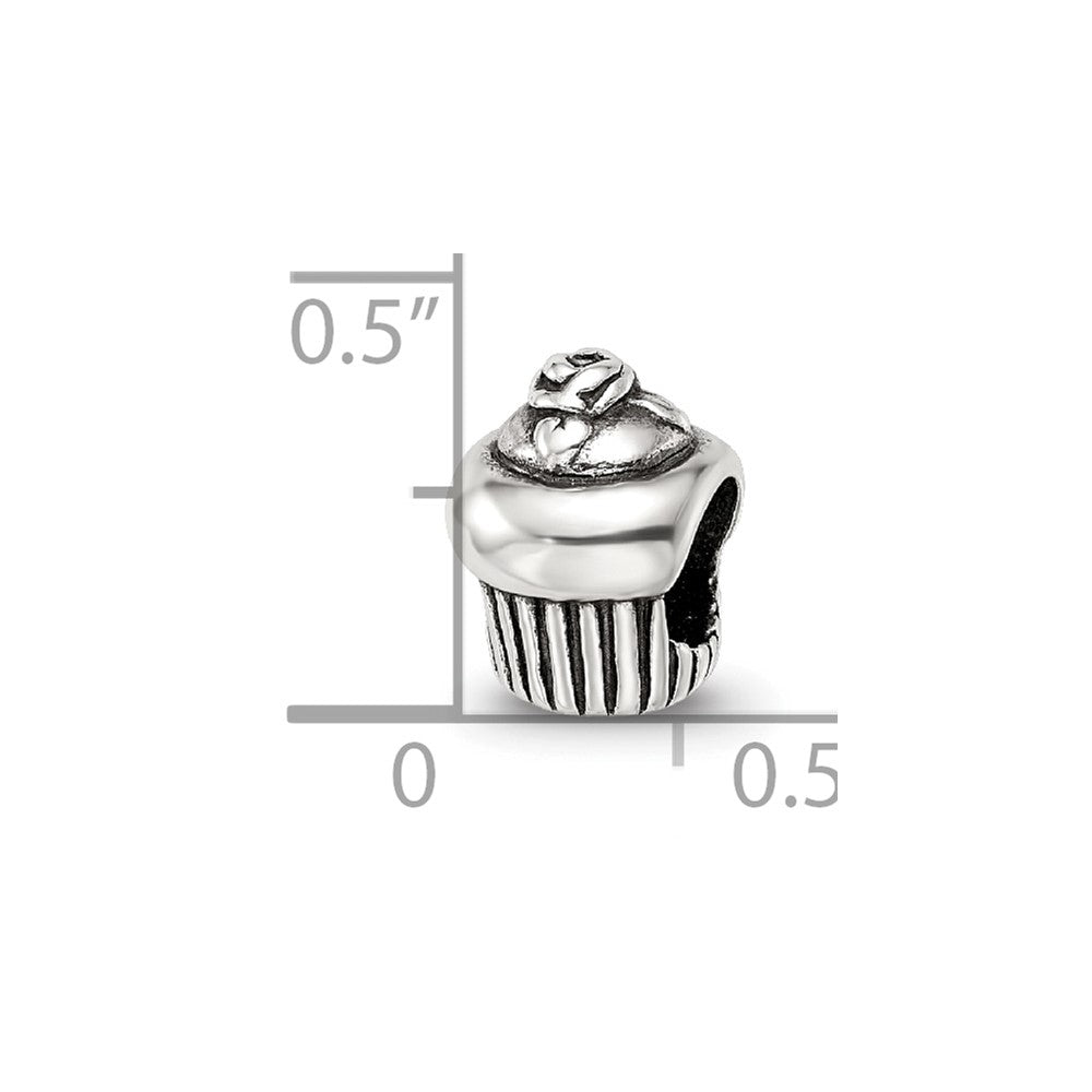 Sterlingsilber Reflections Cupcake Perle