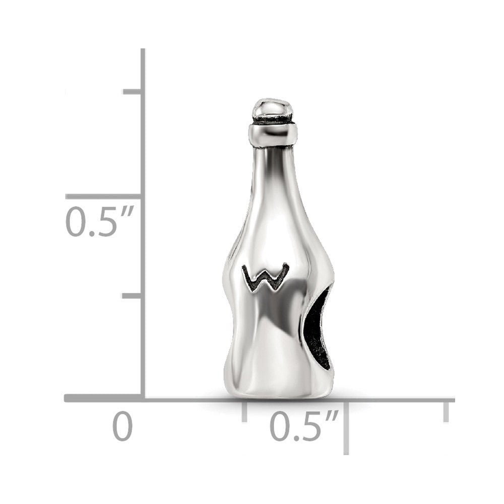 Sterlingsilber Reflections Wine/champagne Bottle Perle